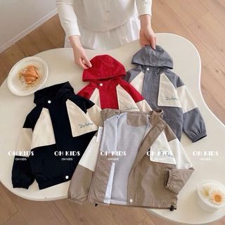 Áo gió, áo gió bé trai, áo gió trẻ em, áo gió  2 lớp, áo khoác