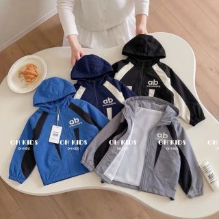 Áo gió, áo gió bé trai, áo gió trẻ em, áo gió  2 lớp, áo khoác