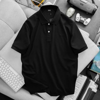 Áo thun polo BOSS nam. Chất vải rayonr 4 chiều.