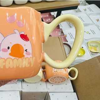 Cốc Sứ Cute Vịt, Thỏ (THÙNG 60C)