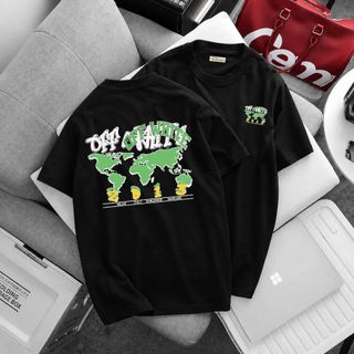 T shirt OFF.  Chất vải cotton 4c.