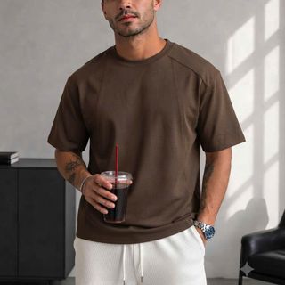 Loose T-Shirt Basic With Ripped.  Chất 100% cotton 320gsm.