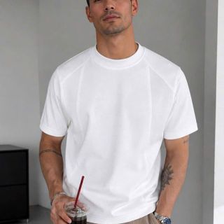 Loose T-Shirt Basic With Ripped.  Chất 100% cotton 320gsm.