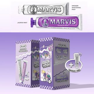 Hộp Quà Tặng 2 Tuýp Kem Đánh Răng Marvis | SÁPITAL