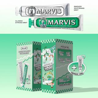 Hộp Quà Tặng 2 Tuýp Kem Đánh Răng Marvis | SÁPITAL