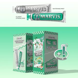 Hộp Quà Tặng 2 Tuýp Kem Đánh Răng Marvis | SÁPITAL