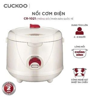 NỒI CƠM ĐIỆN CUCKOO CR-1021 - 1.8 Lít (T6)