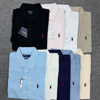 LINEN POLO TAY NGẮN NAM.  Chất vải linen xước - rủ - mềm - mát.