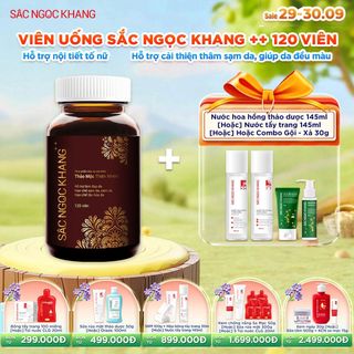 Viên Uống Sắc Ngọc Khang ++ [Hộp 120 Viên] KÈM QUÀ TẶNG