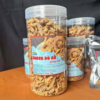 Snack Bò Gù vị trứng muối