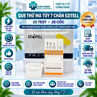 Hộp que thử ma tuý 7 chân Ezitell giá sỉ xuất hoá đơn (MOP/MDMA/COC/MET/K2/KET/THC)