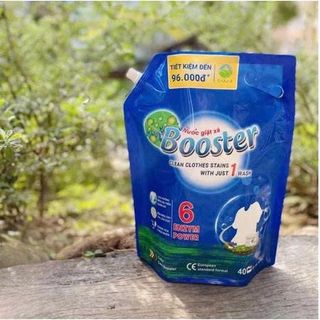 NƯỚC GIẶT BOOSTER XANH 3,7KG DẠNG TÚI (T4)