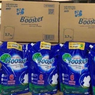 NƯỚC GIẶT BOOSTER XANH 3,7KG DẠNG TÚI (T4)