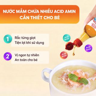 [1 CHAI] NƯỚC MẮM CÁ CƠM THAN LÀNG CHÀI XƯA CHO BÉ ĂN DẶM TỪ 12 THÁNG TUỔI, AN TOÀN, NHIỀU CÁ ÍT MUỐI CHỨA NHIỀU ACID AMIN 60ML/CHAI - LÀNG CHÀI XƯA