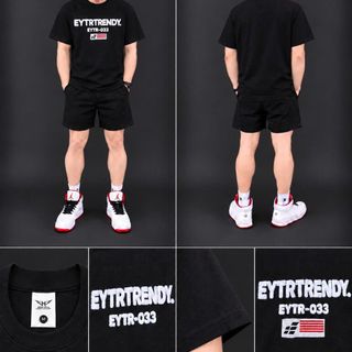 Áo Thun Nam Tay Lỡ Phom Rộng In Chữ Ngực Basic - Oversize Size M-2XL HH-PR05