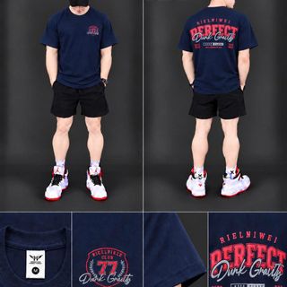 Áo Thun Nam Tay Lỡ Phom Rộng Cotton In Nổi Màu Logo Lưng - Oversize Size M-2XL HH-PR06