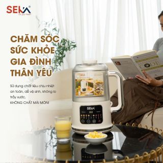 Máy làm sữa hạt chồng ồn thế hệ mới SKG460 SEKA