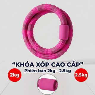 VÒNG LẮC EO LÒ XO DỆT CAO CẤP 2.5KG (T10)