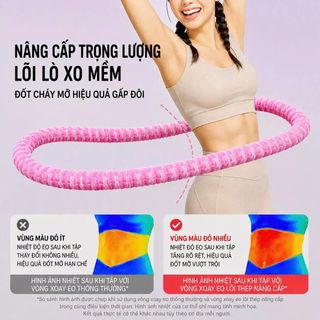 VÒNG LẮC EO LÒ XO DỆT CAO CẤP 2.5KG (T10)