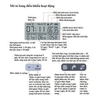 Bộ van hẹn giờ tưới nước tự động HCT-322