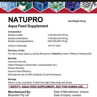 NATUPRO - hỗn hợp 4 men vi sinh cho vật nuôi