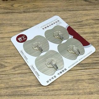 Móc dán tường hình quả táo ( Set 4 cái )