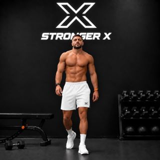 Quần Đùi 2 Lớp Thể Thao Stronger X. Quần Đùi 2 Lớp Form ngắn trên gối.