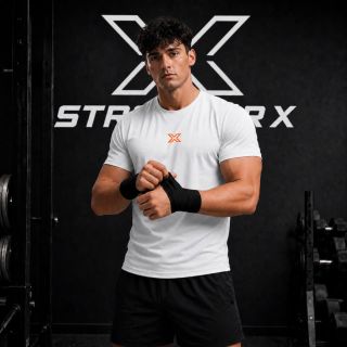 Áo Thun Thể Thao Stronger X. Chất thun Poly ( Thun Lạnh ) .