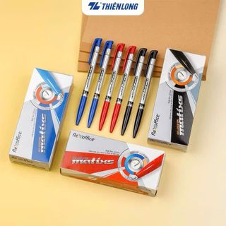 Bút bi Thiên Long TL-027, FO-03, TL-093, FO-024, TL-023, TL-025, TL-036 - 20 chiếc /1 hộp