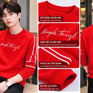 áo in chữ SIMPLE THINGS 5 MÀU SIÊU ĐẸP