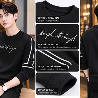 áo in chữ SIMPLE THINGS 5 MÀU SIÊU ĐẸP