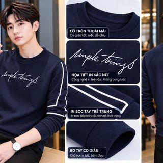 áo in chữ SIMPLE THINGS 5 MÀU SIÊU ĐẸP