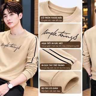 áo in chữ SIMPLE THINGS 5 MÀU SIÊU ĐẸP