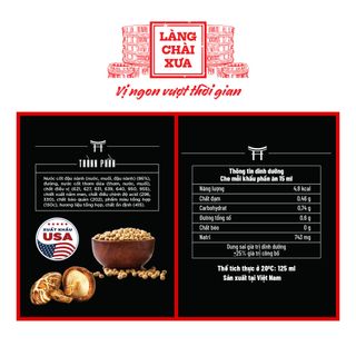[125ML] NƯỚC TƯƠNG CAO CẤP SHIITAKE CHAI NHỰA 125ML - LÀNG CHÀI XƯA