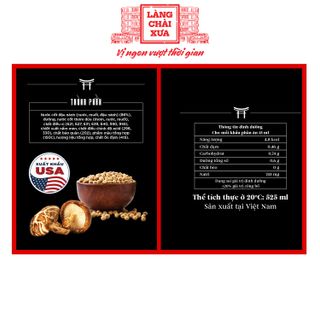 [Combo 3 Chai Nhựa 525ml] Nước Tương Cao Cấp Shiitake Làng Chài Xưa Lên Men Từ Nấm Ngọt Và Đậu Nành