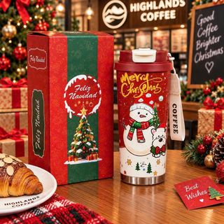 Côc giữ nhiệt noel
