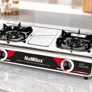 BẾP GAS ĐÔI INOX NAMILUX NA-705AXM