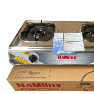 BẾP GAS ĐÔI DƯƠNG MẶT INOX NAMILUX NA-711ASM