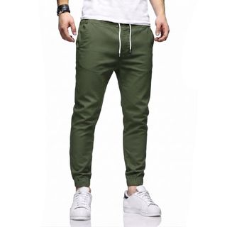 SỈ QUẦN JOGGER KAKI NAM NỮ ỐNG BO CHÂN FORM 40-75KG