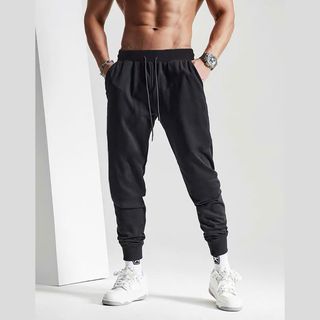 SỈ QUẦN JOGGER UNISEX THUN CHÂN CUA COTTON ỐNG BO CHÂN THUN GÂN CO GIÃN
