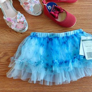 (0-3Y, tách 20c trộn) Chân váy xòe mềm bé gái (có lót cotton / chip đùi)