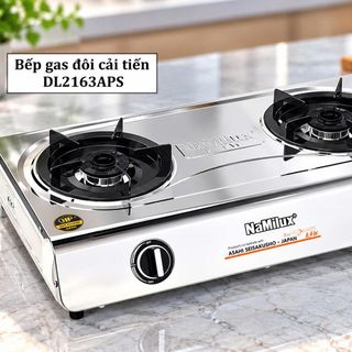 BẾP GAS ĐÔI CÔNG SUẤT CAO NAMILUX DL2163APS