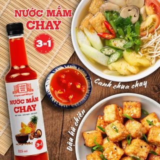 01 CHAI NƯỚC MẮM CHAY 3 TRONG 1 525ML - LÀNG CHÀI XƯA