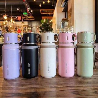BÌNH GIỮ NHIỆT INOX JOIN HANDS 600ml (T50)