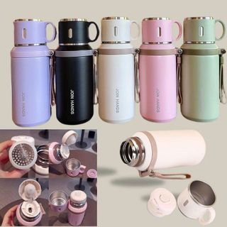 BÌNH GIỮ NHIỆT INOX JOIN HANDS 600ml (T50)