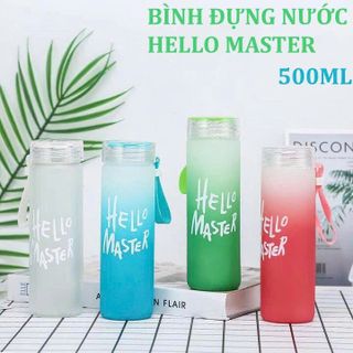 BÌNH NƯỚC THUỶ TINH HELLO MASTER