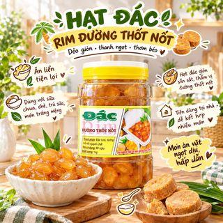 HẠT ĐÁC RIM ĐƯỜNG THỐT NỐT, TOPPING SIÊU HOT - WINNIE HOUSE