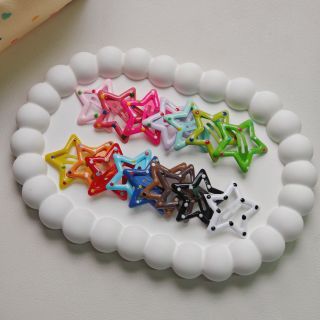 Kẹp mái ngôi sao chấm bi