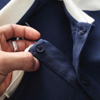 Polo Goat ss26 chất cá sấu.