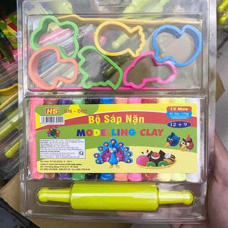 Bộ đất nặn Tourgroups, HS, Joyko,... mềm, dẻo